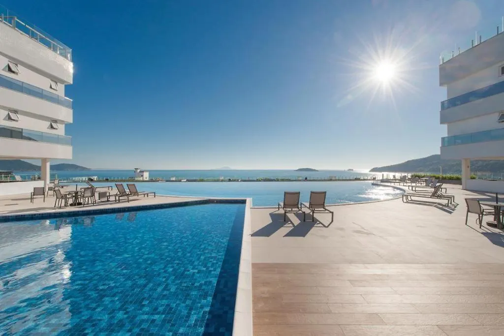 Apartamento Maravilhoso Com Piscina E Vista Mar Mirante Home Club Florianópolis 0*,