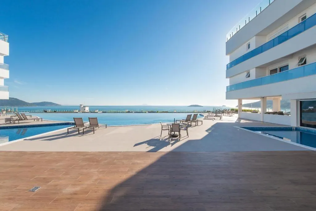 Apartamento Maravilhoso Com Piscina E Vista Mar Mirante Home Club Florianópolis 0*,